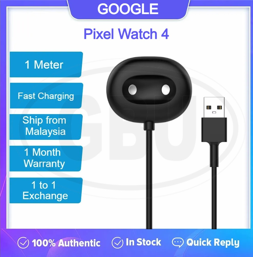 Google Pixel Watch 4 / Pixel 4 USB Magnetic Charger Dock Cradle Cable