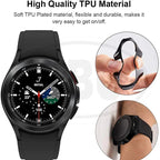 Samsung Galaxy Watch 4 Classic 42mm / Watch 4 Classic 46mm / R880 / R890 TPU Half Protector Cover Case - No Screen