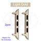 Light Gold - 2pcs