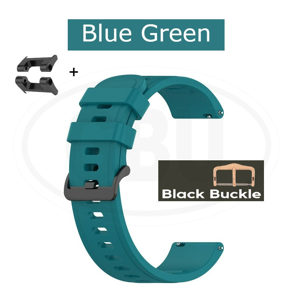 Compatible with Amazfit TRex / T-Rex Pro / T-Rex / TRex Pro Soft Silicone Strap Band  - A1919 / A1918-22mm (NOT ORIGINAL)