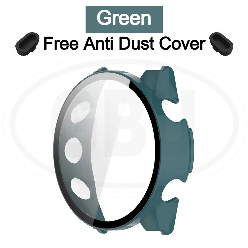 Garmin Forerunner 570 42mm/ Forerunner 570 47mm Sarung Full Built-in Tempered Glass / Sarung Half Silikon - No Screen