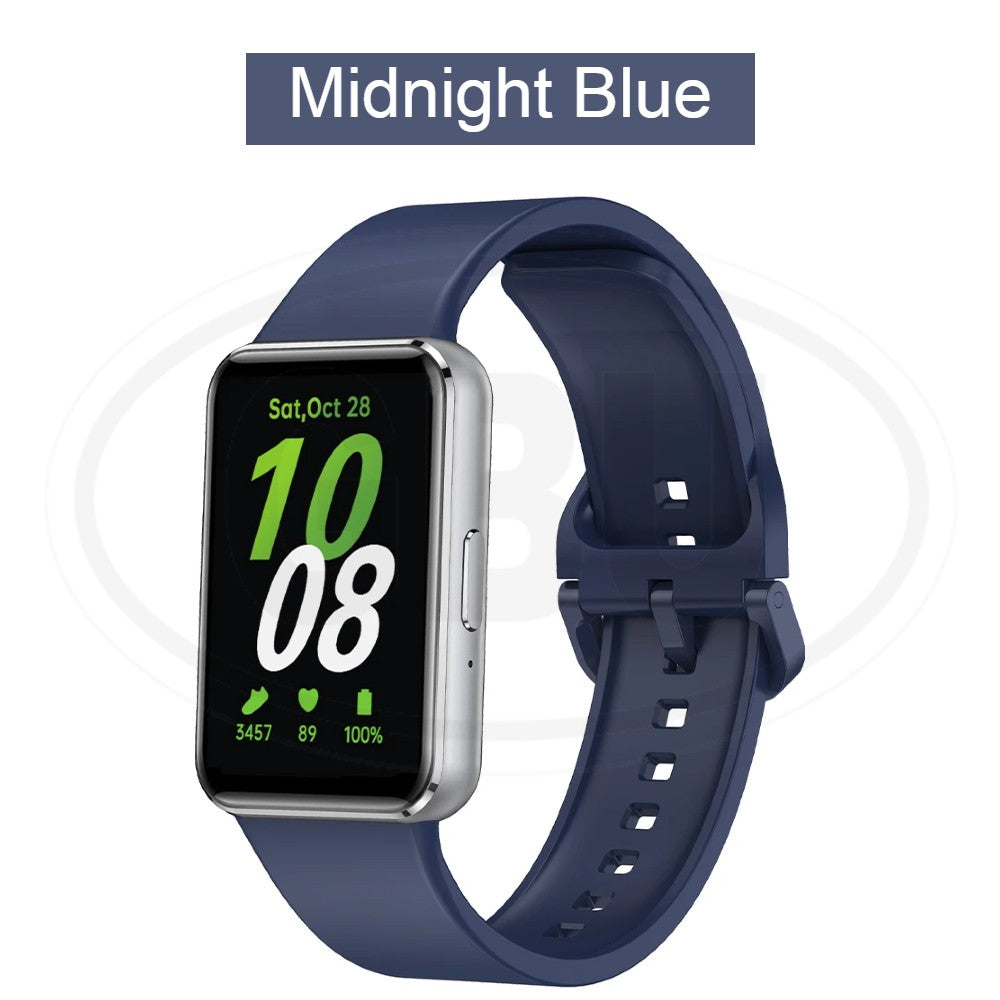 Samsung Galaxy Fit 3 / SM-R390 / Galaxy Fit3 / R390 / Smart Watch Silicone Sport Replacement Strap Band