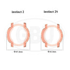 Garmin Instinct 2 Solar / 2S Solar / 2 Solar Tactical TPU Half Cover Protector Case - No Screen