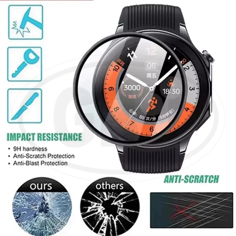 < 2pcs > OPPO Watch X 3D Full Cover Screen Protector - Full Screen