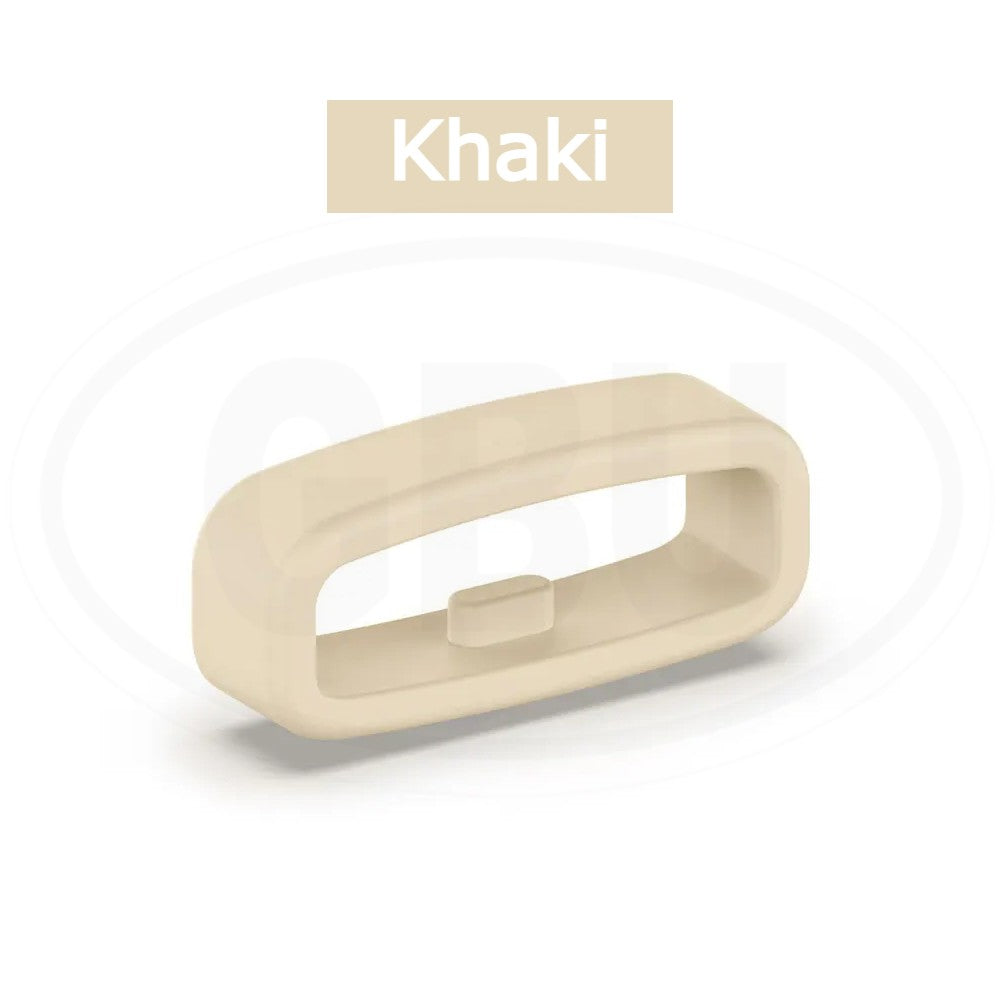 Rubber Silicone Watch Band Strap Ring Loop Holder Watch Strap Keeper Free Loop Strap Loop Keeper - 18mm / 20mm / 22mm