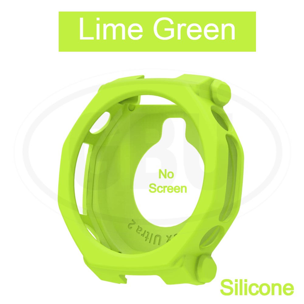 Amazfit T-Rex Ultra 2 Sarung Full Built-in Tempered Glass Cover / Sarung Half Silikon - No Screen