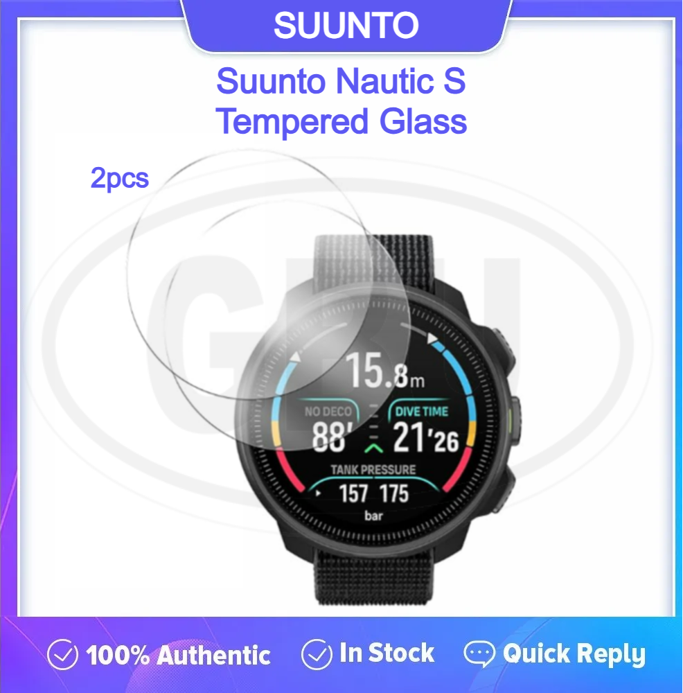 [2pcs] Suunto Nautic S Screen Protector HD Tempered Glass