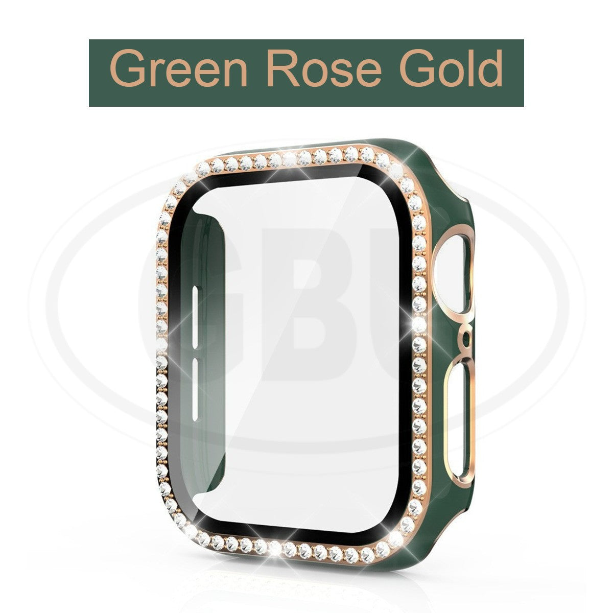 Apple Watch Series 9/8/7/SE/6/5/4/3/2/1 For 38mm/40mm/41mm/42mm/44mm/45mm/49mm Cover Case with Tempered Glass Screen