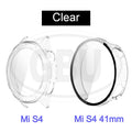 Xiaomi Watch S4 / Mi Watch S4 41mm Full Cover Case with Tempered Glass Protector Screen - 2-in-1 TPU Cover