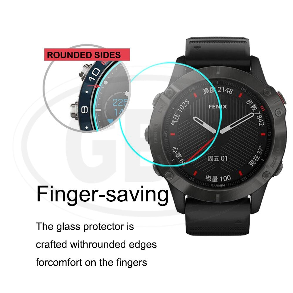 Fenix 5X / Fenix 5S / Fenix 5 / Fenix 5 Plus / 5S Plus / 5X Plus Screen Protector HD Tempered Glass