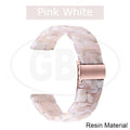 Resin Transparent Loop Watch Strap Band for model Amazfit / Coros / Fossil / Garmin / Huawei / Realme / Samsung / Xiaomi