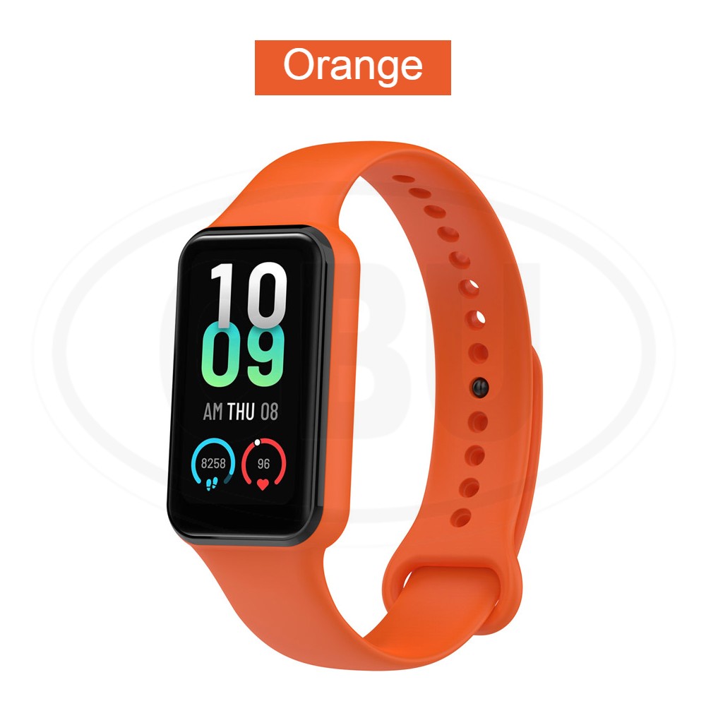 Compatible with Amazfit Band 7 / Band7 Smart Watch Soft Silicone Replacement Strap Band (NOT ORIGINAL)