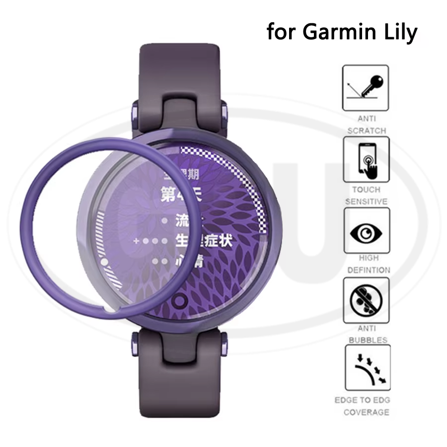 [2pcs] Garmin Lily 2 / Lily 3D Full Cover Screen Protector - Full Screen