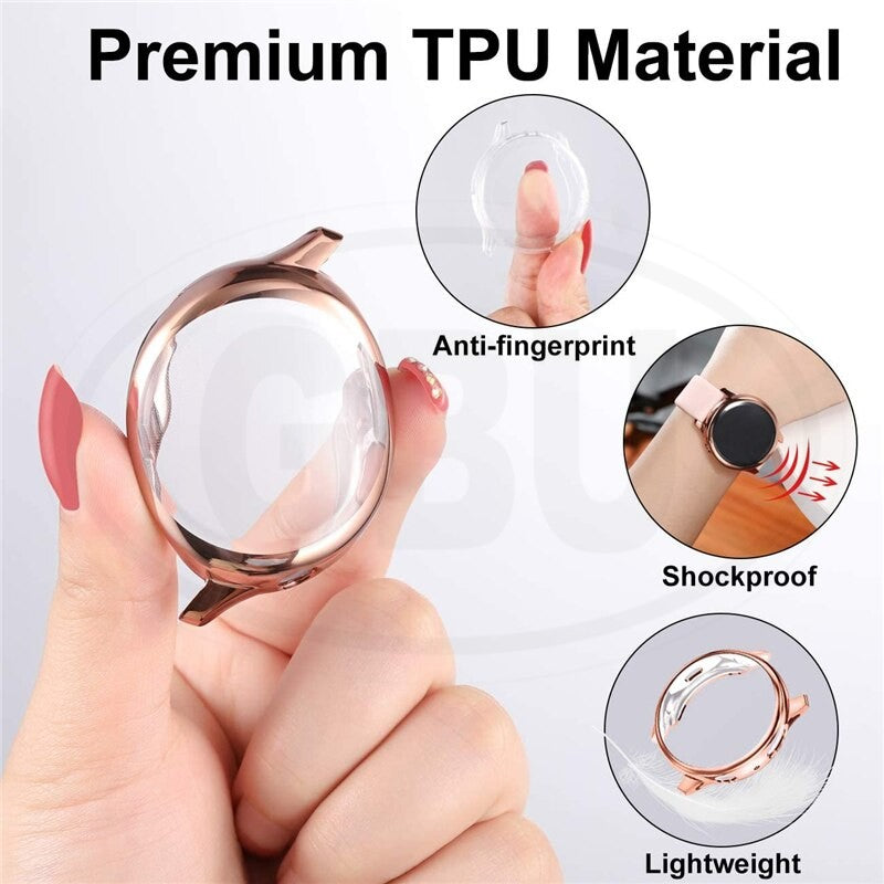 Samsung Galaxy Watch Active / Active 2 44mm / Active 2 40mm / R820 / R830 / R500 TPU Full Protector Cover Case