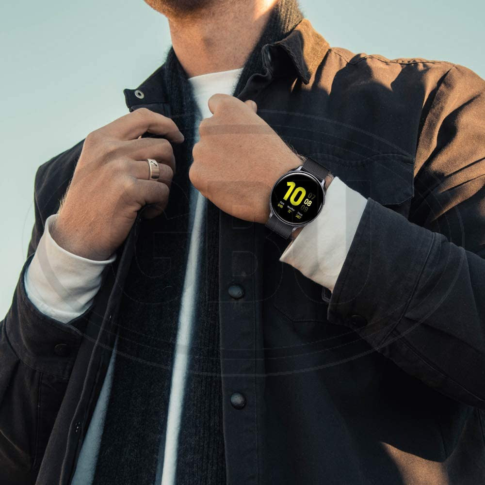 Milan Stainless Steel Mesh Loop Watch Strap Band for model Amazfit / Coros / Fossil / Garmin / Huawei / Realme / Samsung