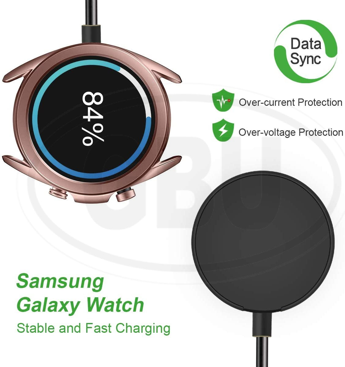 Samsung Galaxy Watch Ultra / Watch 8 / Watch 7 / Watch 6 / Watch 5 / Watch 4 / Active 2 Smart Watch Magnetic USB Charger Charging Cable