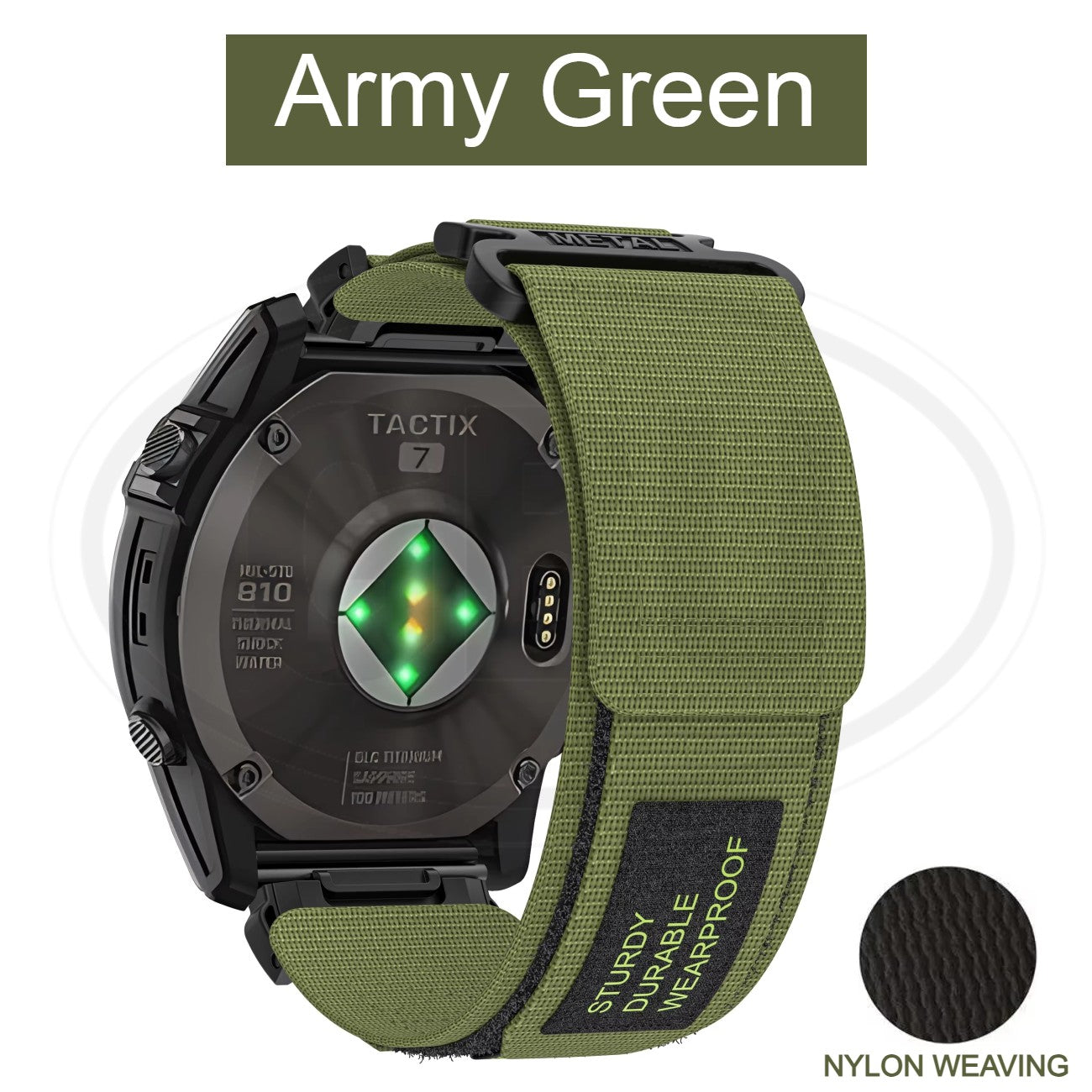 Garmin Fenix 6X 6X Pro Solar / Fenix 5X 5X Plus / Fenix 3 3 HR QuickFit Tali Watch Strap - 26mm