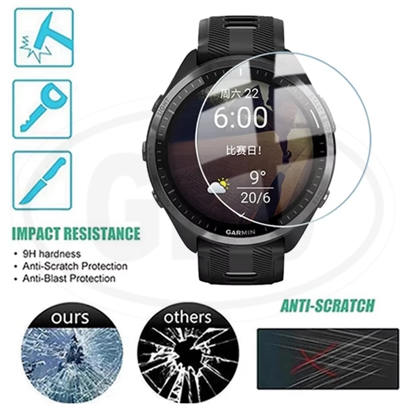[2pcs] Garmin Forerunner 955 / FR955 Screen Protector HD Tempered Glass