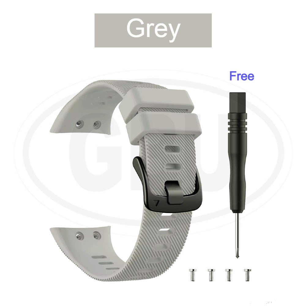 Garmin Forerunner 45 / Forerunner 45s / Swim 2 Smartwatch Tali Silikon Lembut / Watch Strap (High Quality)