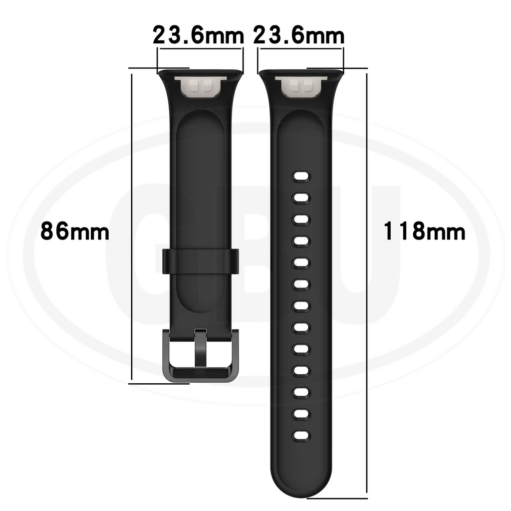 Xiaomi Smart Band 7 Pro / Mi Smart Band 7 Pro / Xiaomi Band 7 Pro Soft Silicone Replacement Strap Band