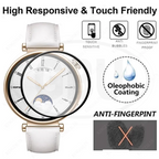 [2pcs] Huawei GT4 46mm / GT4 41mm / GT 4 46mm / GT 4 41mm 3D Full Cover Screen Protector Tempered Glass - Full Screen