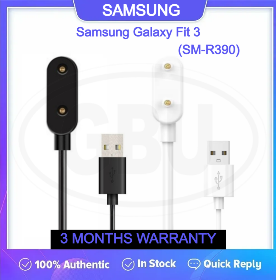 Samsung Galaxy Fit 3 / Fit3 / SM-R390 / R390 Smart Watch Magnetic USB Data Charging Cable - Dock Charger