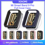 Xiaomi Smart Band 9 Pro / Mi Band 9 Pro / Band 9 Pro Full Cover Case with Tempered Glass Protector Screen - 2-in-1 Cover