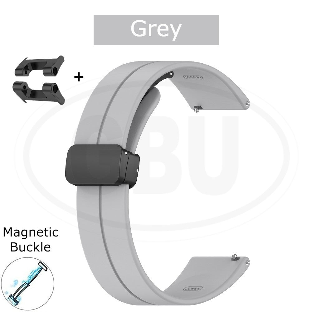 Compatible with Amazfit TRex / T-Rex Pro / T-Rex / TRex Pro Soft Silicone Strap Band  - A1919 / A1918-22mm (NOT ORIGINAL)
