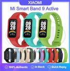 Compatible with Xiaomi Smart Band 9 Active / Mi Band 9 Active Soft Silicone Replacement Strap Band (NOT ORIGINAL)