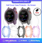 Garmin Epix Gen 2 / Epix (Gen 2) TPU Half Cover Protector Case - No Screen