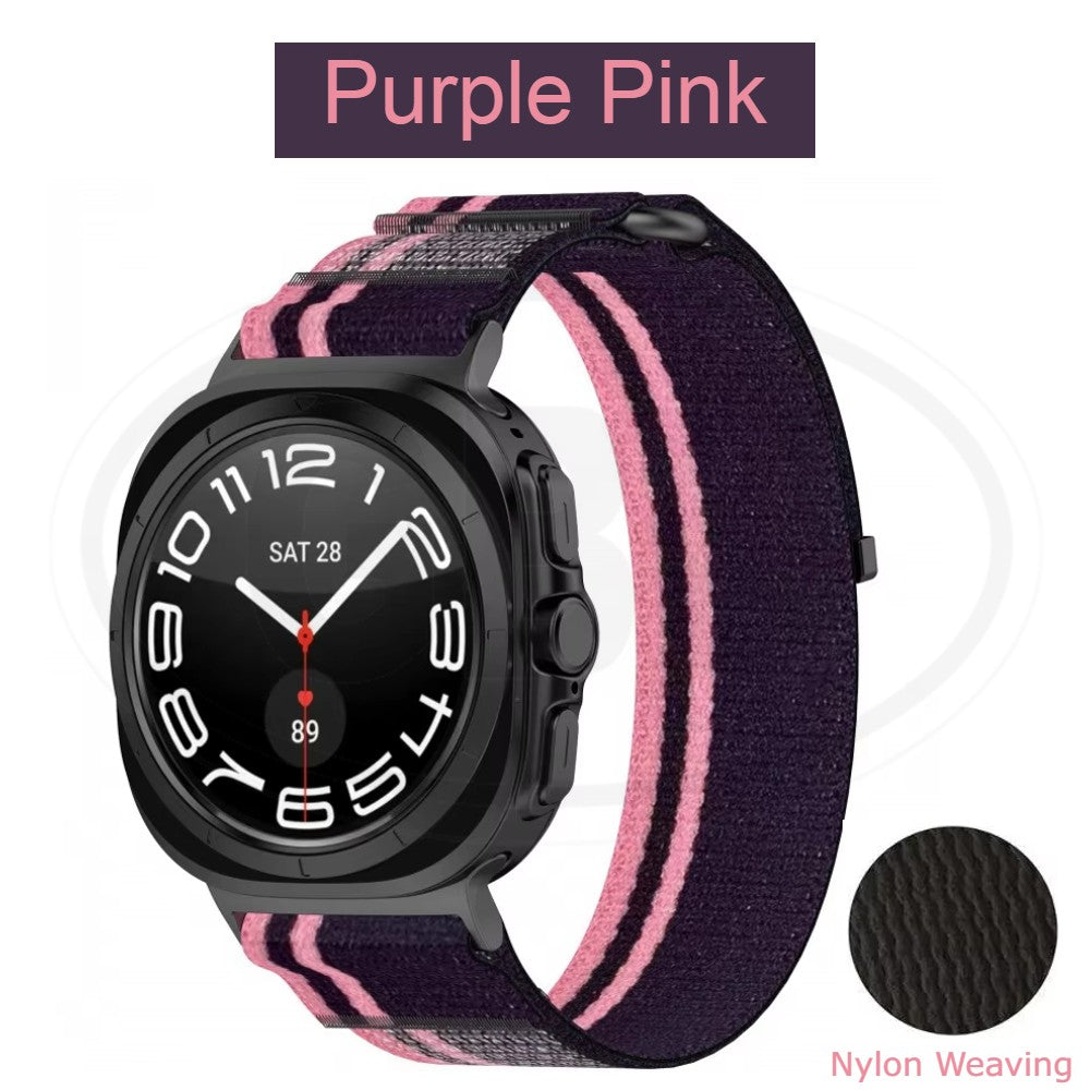 Samsung Galaxy Watch Ultra 2 / Samsung Ultra Watch Nylon Tali Silikon Lembut / Watch Strap (High Quality)