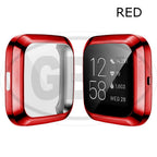 Compatible with Fitbit Versa / Versa 2 / Versa 3 / Versa 4 TPU Full Cover Protector Case (NOT ORIGINAL)