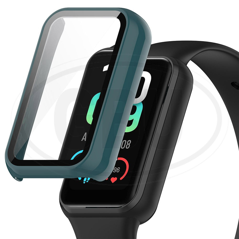 Compatible with Amazfit Band 7 Sarung Full Built-in Tempered Glass Cover (NOT ORIGINAL)