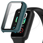 Compatible with Amazfit Band 7 Sarung Full Built-in Tempered Glass Cover (NOT ORIGINAL)
