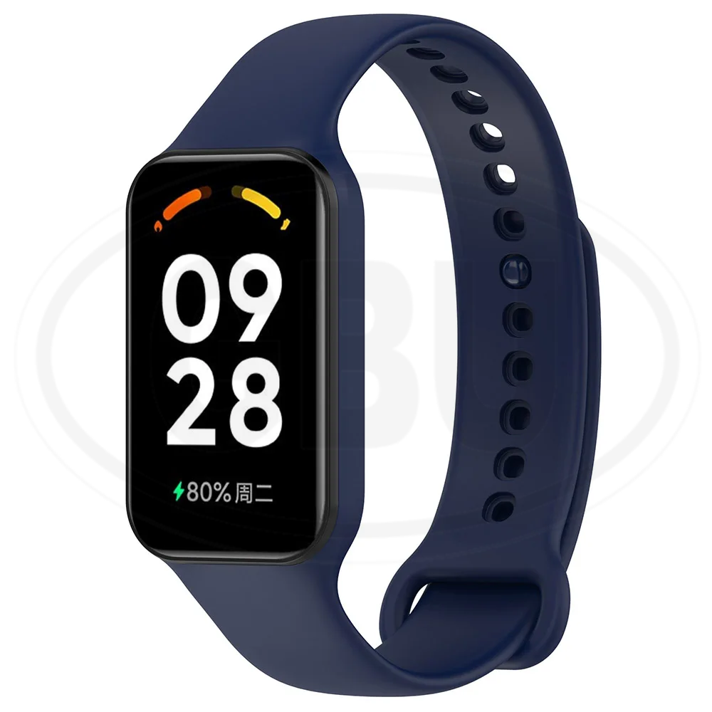 Xiaomi Smart Band 8 Active / Mi Band 8 Active Soft Silicone Replacement Strap Band