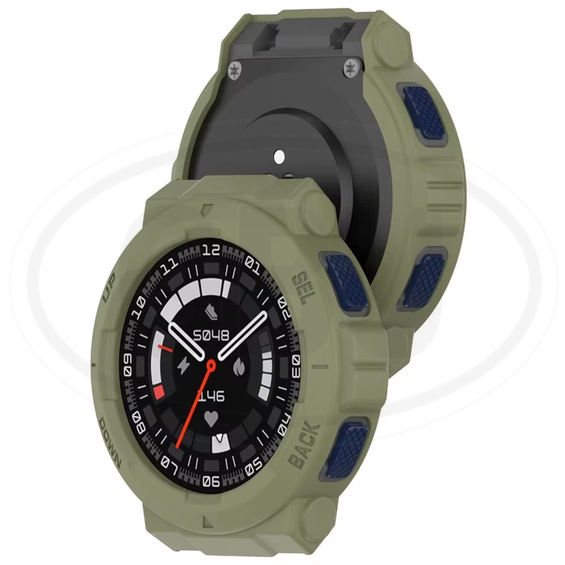 Amazfit Active Edge TPU Half Cover Protector Case - No Screen