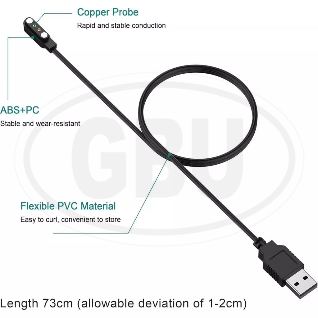 Realme Watch S2 / Realme S2 USB Magnetic Charger Dock Cradle Charging Cable