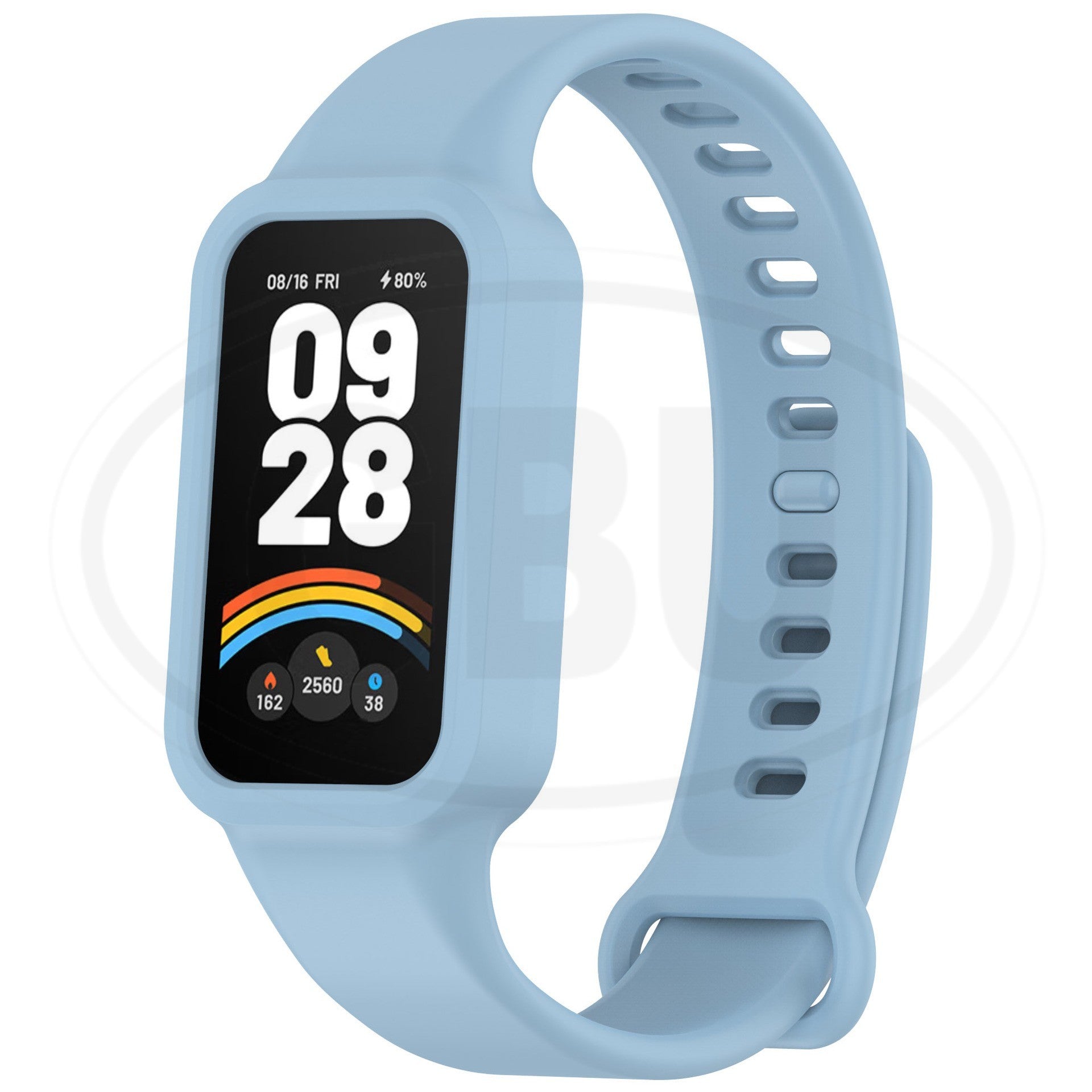 Compatible with Xiaomi Smart Band 9 Active / Mi Band 9 Active Soft Silicone Replacement Strap Band (NOT ORIGINAL)