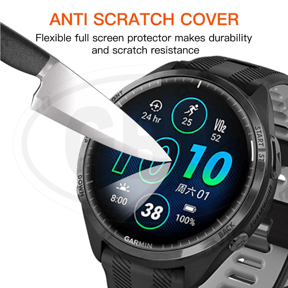 [2pcs] Garmin Forerunner 965 / FR965 3D Full Cover Screen Protector - Full Screen