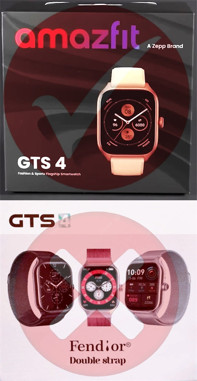 Amazfit GTS 4 Mini / GTS 4 / GTS4 Mini / GTS4 2-in-1 Full Cover Case with Tempered Glass Protector Screen