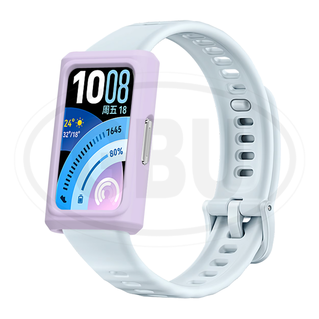 Huawei Band 11 / Huawei Band 11 Pro Sarung Full Built-in Tempered Glass / Sarung Half Silikon - No Screen Cover