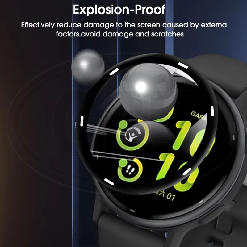 [2pcs] Garmin Vivoactive 5 3D Full Cover Screen Protector - Full Screen