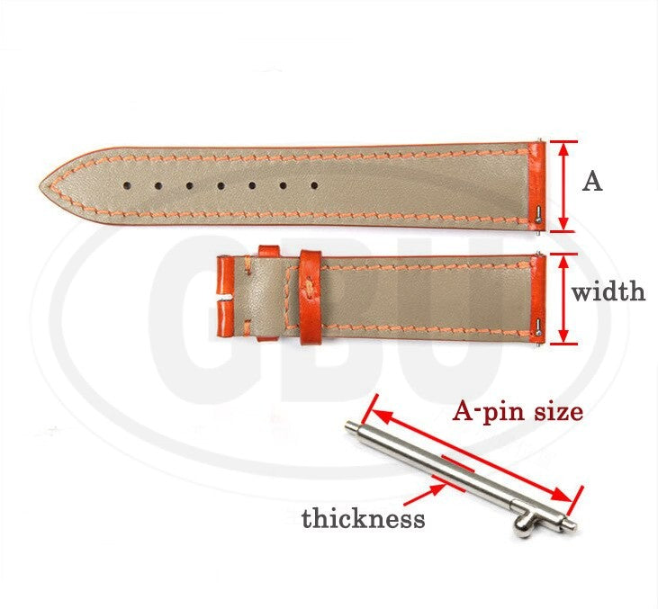 Watch Pin Stainless Steel Push Pin / Quick Release Spring Pin / Watch Pins - 18mm / 20mm / 22mm