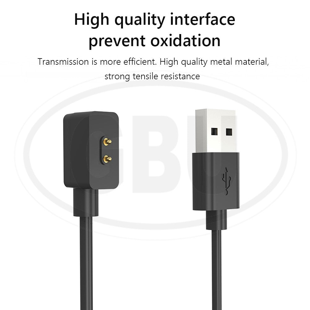 Compatible with Xiaomi Redmi Smart Band 3 / Redmi Smart Band 2 / Redmi Band 3 / Redmi Band 2 USB Magnetic Charger Dock Charging Cable (NOT ORIGINAL)