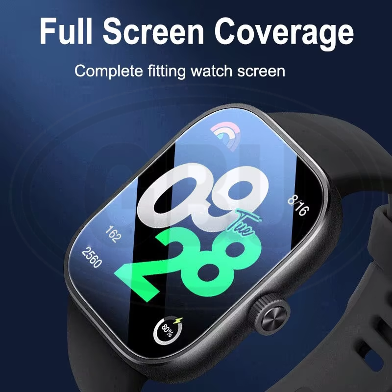 [2pcs] Xiaomi Redmi Watch 4 / Redmi 4 3D Full Cover Screen Protector - Full Screen
