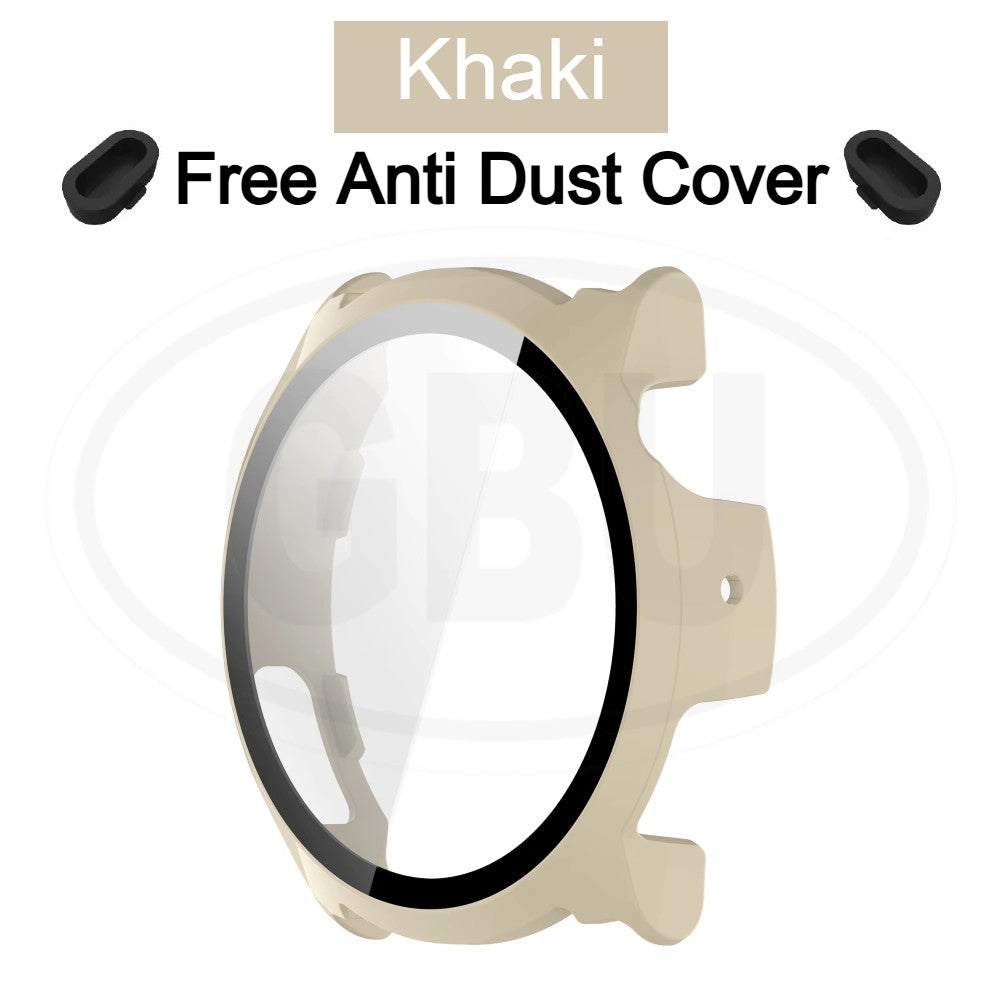 Coros Pace 4 Sarung Full Built-in Tempered Glass Cover / Sarung Half Silikon - No Screen  PERCUMA Anti-Dust Cover