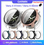 Garmin Venu 4 41mm / Venu 4 45mm Sarung Full Built-in Tempered Glass Cover  PERCUMA Anti-Dust Cover