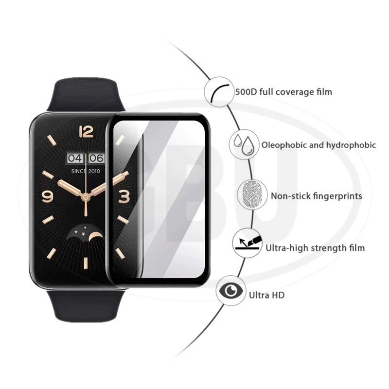 [2pcs] Xiaomi Smart Band 7 Pro 3D Full Cover Screen Protector - Full Screen
