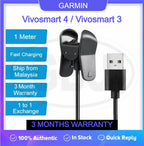 Garmin Vivosmart 4 / Garmin Vivosmart 3 USB Charging Cable Clip - Charger