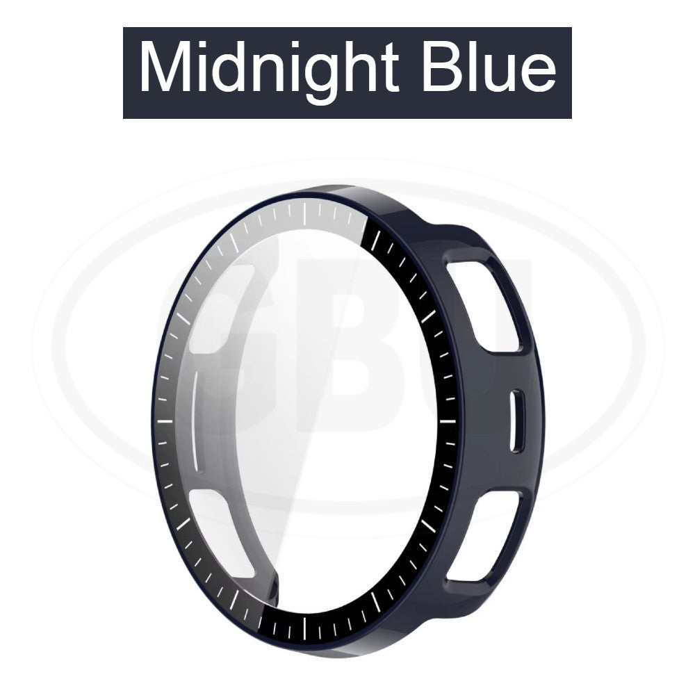 Amazfit Active 3 Premium Sarung Full Built-in Tempered Glass Cover / Sarung Half Silikon - No Screen